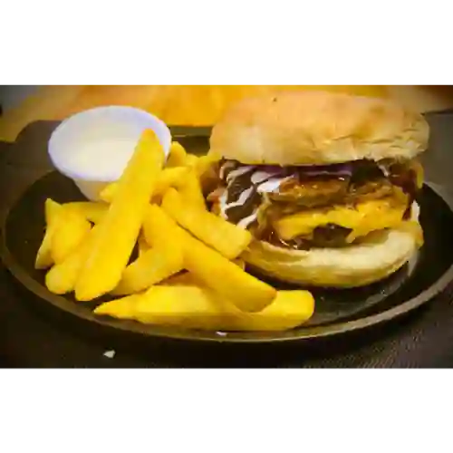 Burger Cheddar Tocino