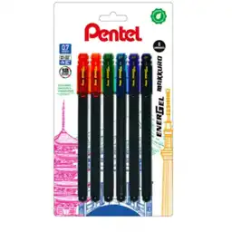 Pentel Roller Energel Makkuro Colores Surtidos 0.7 mm