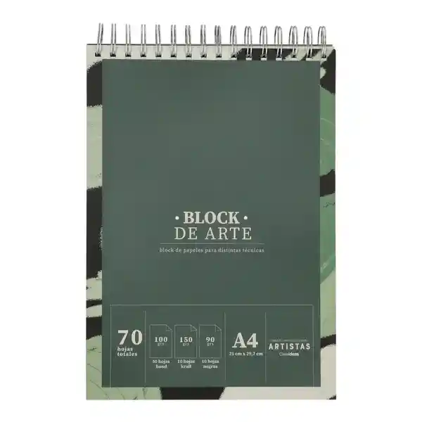 Block de Arte A4 70 Hojas