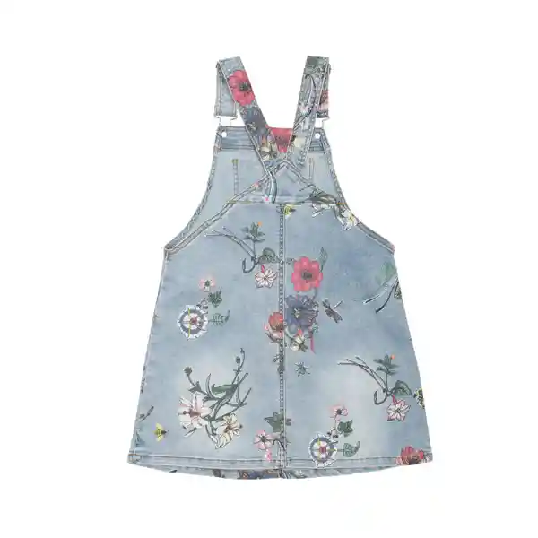 Vestido Mezclilla Niña Denim Pillín 16