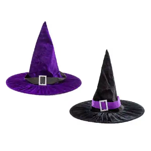 Sombrero Bruja Hebilla