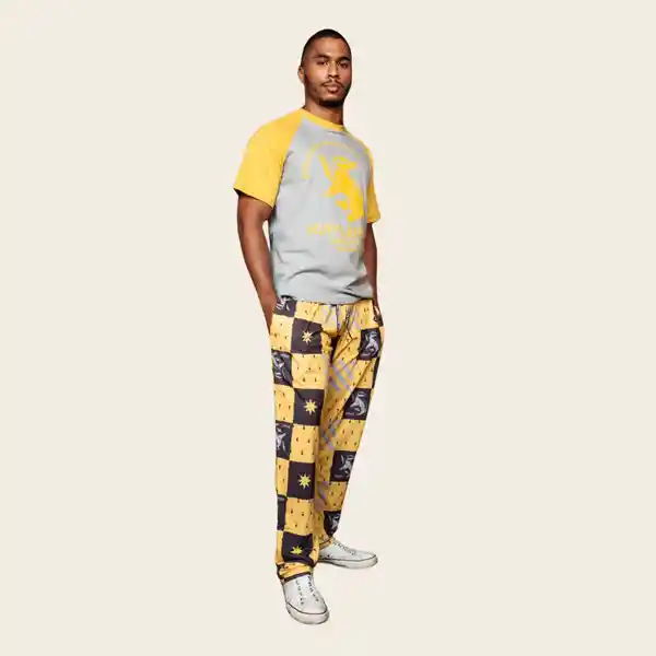 Pantalón Harry Potter Quidditch Hufflepuff Talla XL