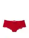 Victoria's Secret Panty Cheeky Con Detalle Rojo Talla XS
