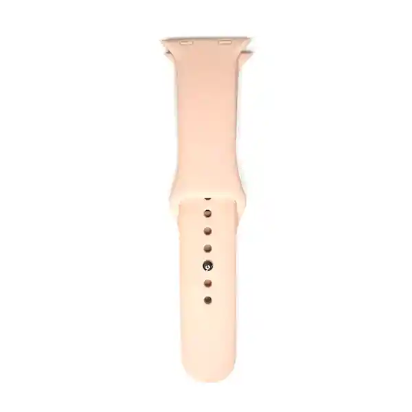 Correa Silicona Apple Watch Rosado Arena 38 mm