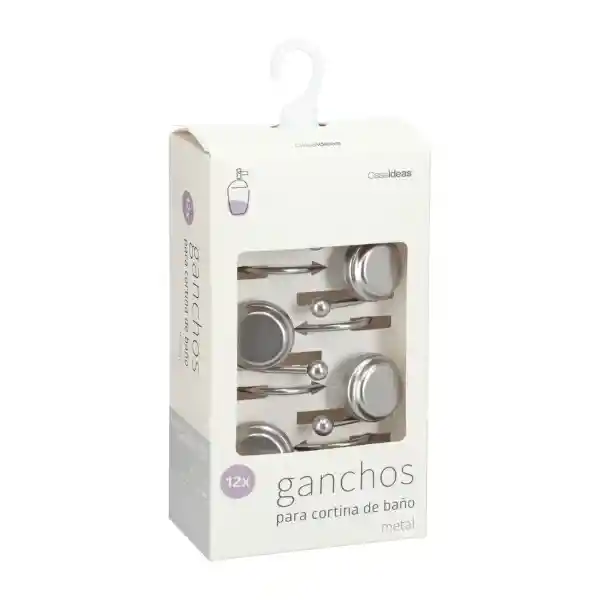 Gancho Para Cortina de Metal Casaideas