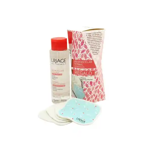 Uriage Pack Agua Micelar Piel Intolerante + Pétalo Facial