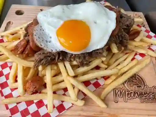 Chorrillana Mechadas Food