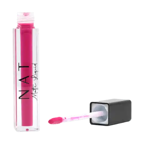 Nat Labial Líquido Mate Fucsia