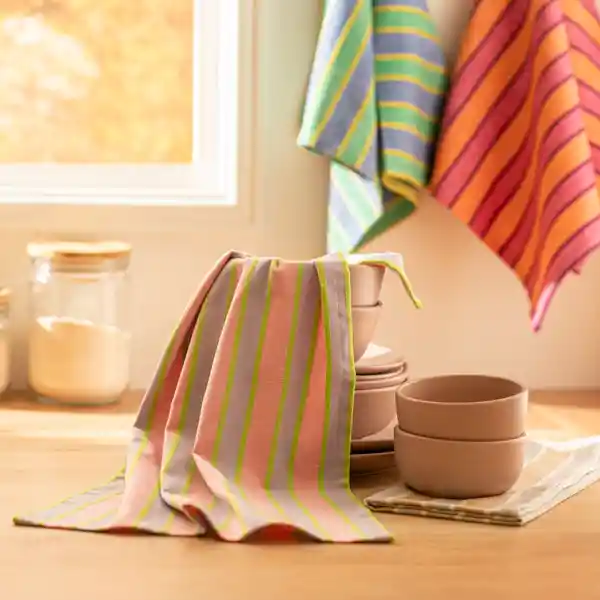 Set Paños de Cocina de Algodón 40 x 60 cm Casaideas