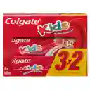 Colgate Gel Dental Kids Frutilla 3U