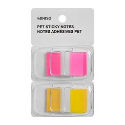 Miniso Nota Adhesiva Pet Colores