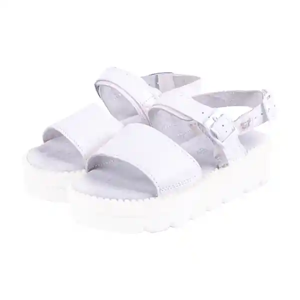 Sandalias Niña Blanco Pillin 31