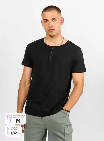 Polera Hombre Index Manga Corta Talla S