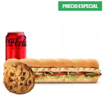 Combo pechuga de pollo footlong 30cm