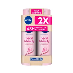 Nivea Pack Desodorante Spray Pearl Beauty