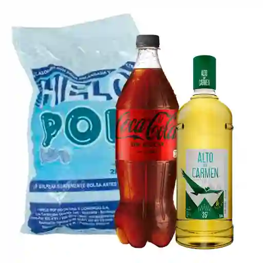 Combo Alto Del Carmen 35 & Coke Zero