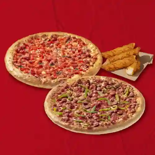 Disfruta el Doble + Chicken Strips