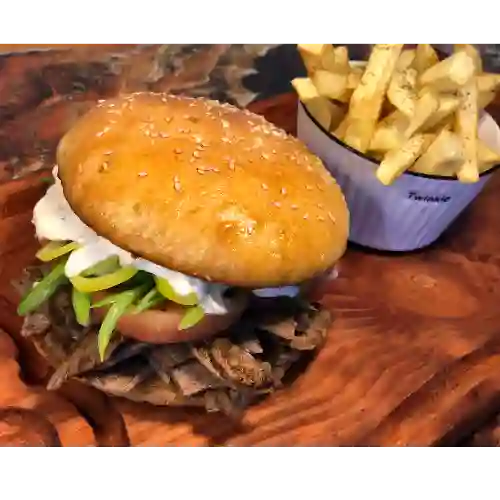 Sándwich Lomo Chacarero