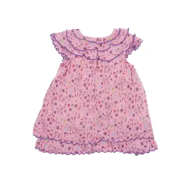 Vestido Bebé Niña Rosado Pillin 12 M