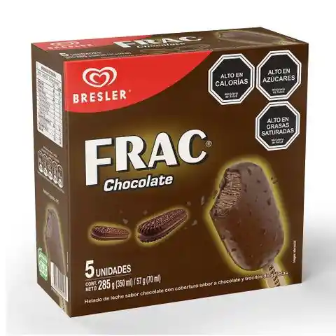 Frac Paleta de Helado Frac Sabor a Chocolate