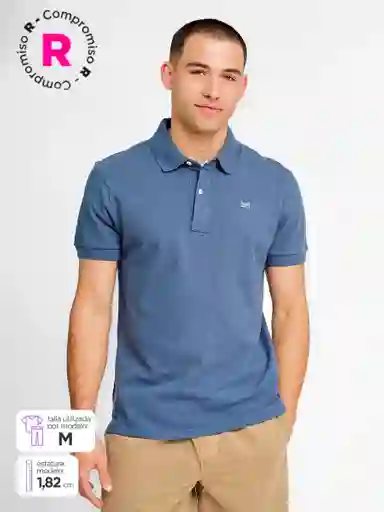 Regatta Polera Manga Corta Piq Denim L SS25