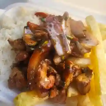 Pollo salteado