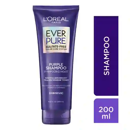 L'Oréal Shampoo Everpure Brass Tonning Purple