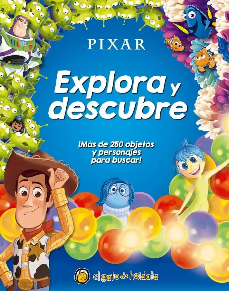 Libro Explora Y Descubre Pixar De Disney