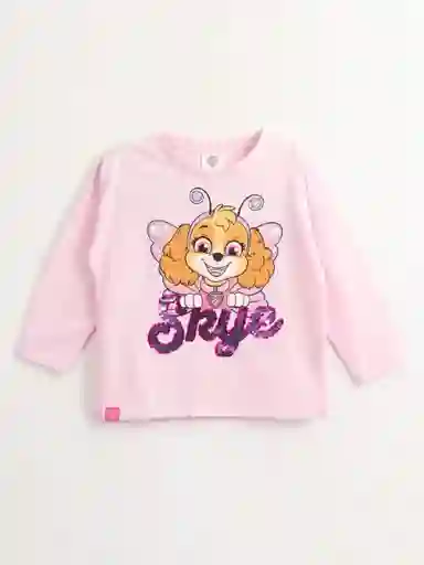 Paw Patrol Polera Manga Larga G Rosado 4 V26 314014629