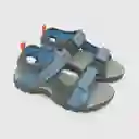 Sandalias Outdoor Doble Ajuste Niño Gris/Azul Talla 35 Colloky