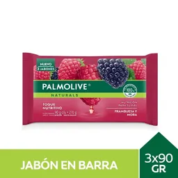 Jabón De Tocador Palmolive Toque Nutritivo X3 90 G.