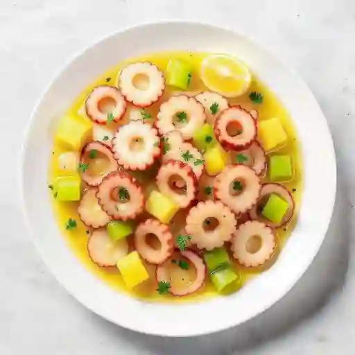 Pulpo Al Olivo con Limón