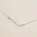 Funda de Almohada Satín 240 Hilos Beige 50 x 90 cm Casaideas