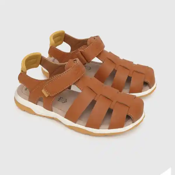 Sandalias de Niño Café Talla 28 Colloky