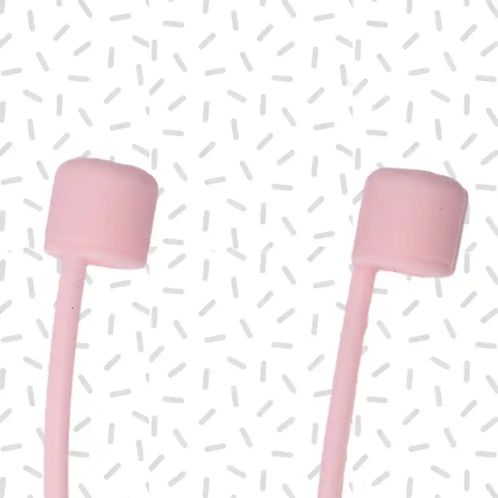 Kit de Accesorios Para Airpods Estuche Protector Rosa Miniso