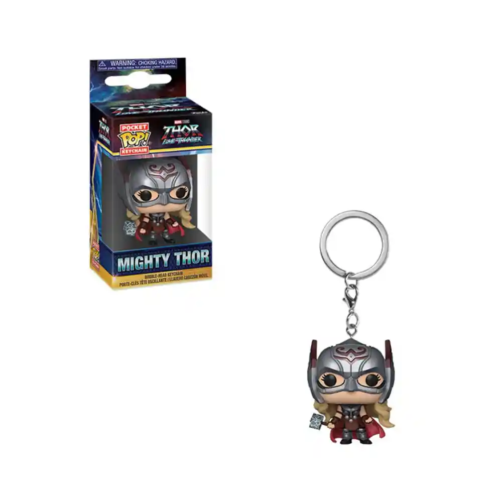 Funko Pop Llavero  Love And Thunder Mighty