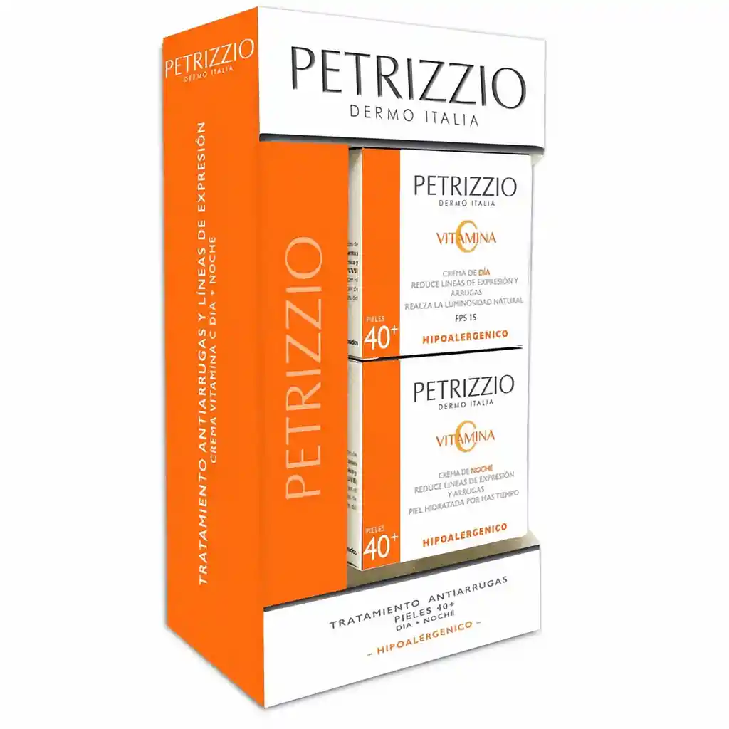 Petrizzio Crema Vitamina C Dia y Noche