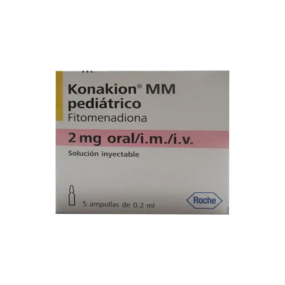 Konakion Mm Solución Inyectable Pediátrico (2 mg) 