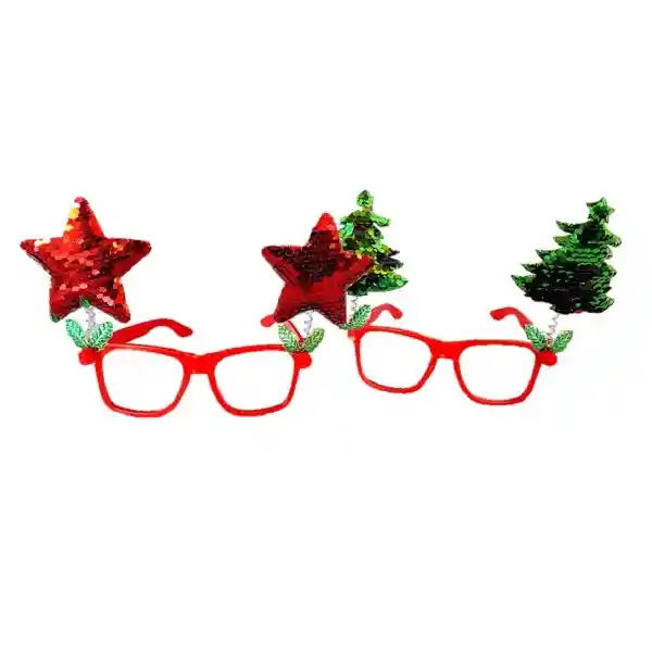 Adorno Anteojos Viejo Pascuero Surtidos