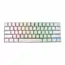 Teclado Gamer Mecánico Draconic Blanco Rgb Redragon K530W