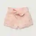 Short De Niña Rosado Talla 12m