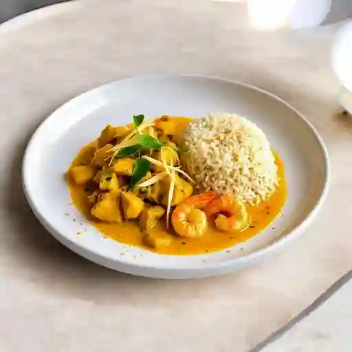 Curry Amarillo De Pollo