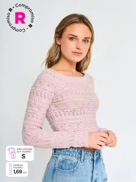 Index Suéter Manga Larga Cecala Color P3 Paros S S25