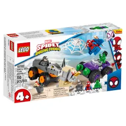 Lego Juguete de Construcción Camión de Combate de Hulk y Rhino