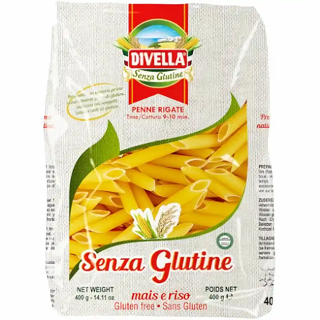 Divella Pasta Penne Rigati Sin Gluten