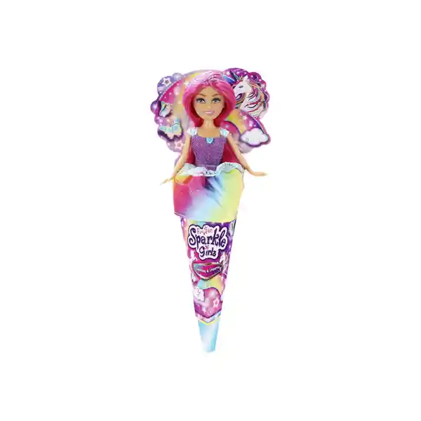 Zuru Sparkle Girlz Muñeca Princesa Unicornio Pelo Lila