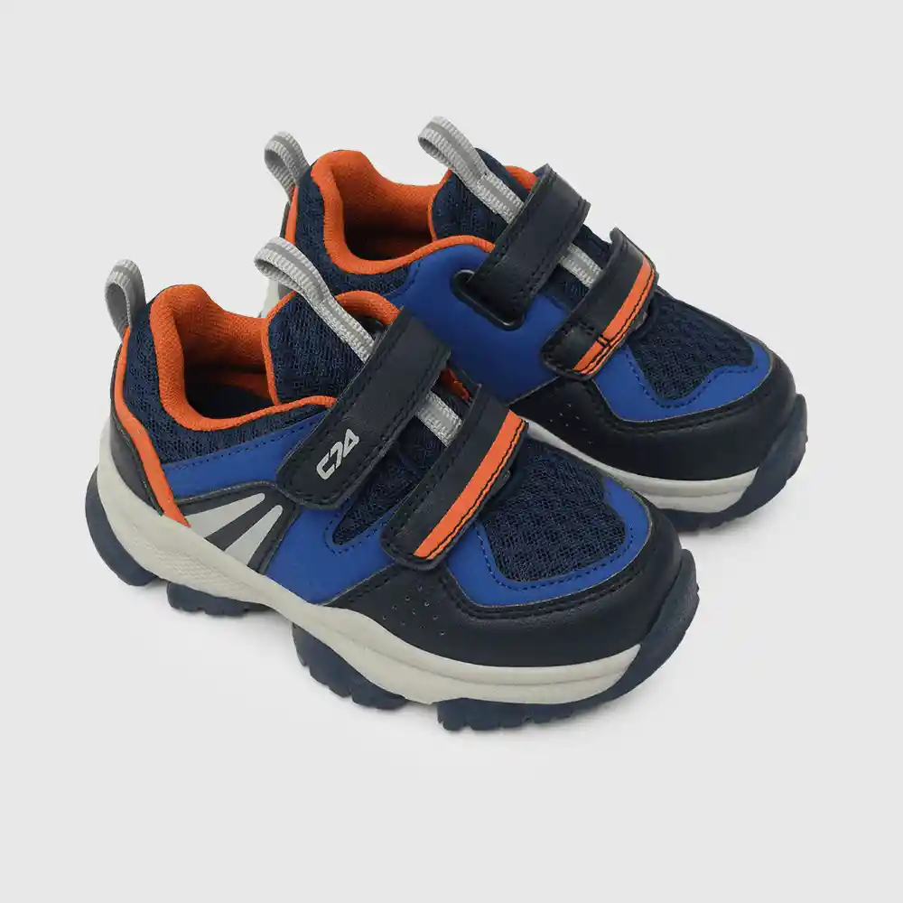 Zapatillas Outdoor De Niño Azul Talla 23