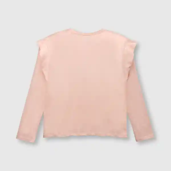 Polera de Niña Cool Vibes Rose Talla 12A Colloky