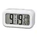 Reloj Despertador de Mesa Blanco MX6668