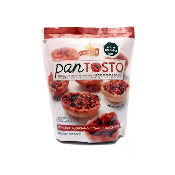   Pan Tosto  Mini Tostadas De Tomate Oregano 